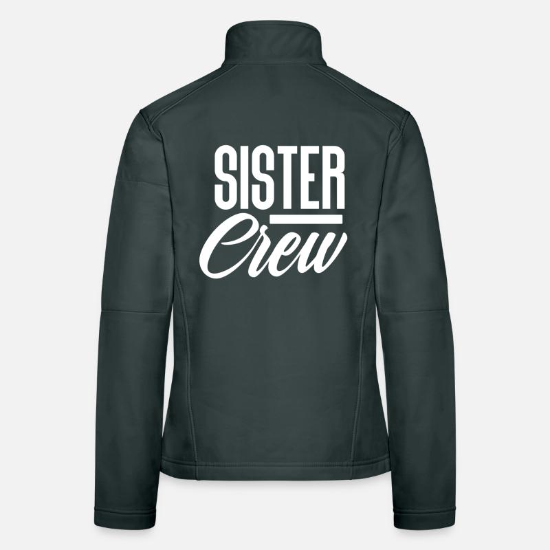 Sister Schwester Crew Frauen Softshelljacke