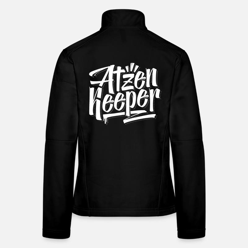 Atzen Keeper / MC Bogy / Berlin Crime - Frauen Softshelljacke - Schwarz