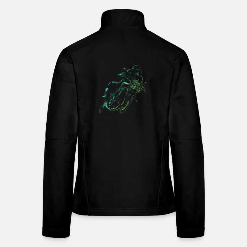 motorrad Frauen Softshelljacke