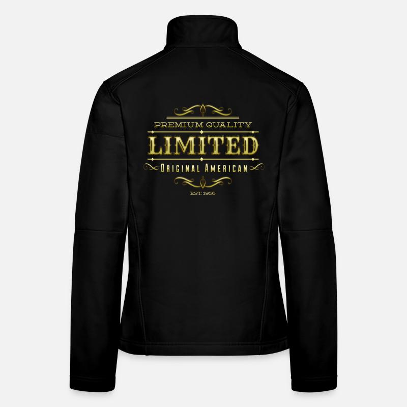 Or limité Veste en tissu softshell Femme