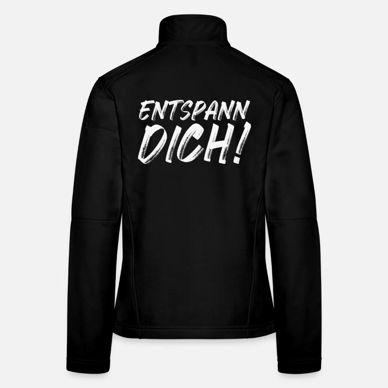 Entspann Dich! Frauen Softshelljacke