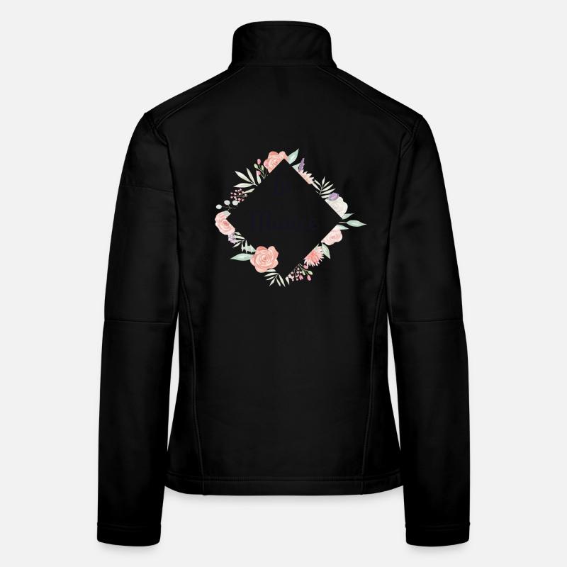 Romantic Flowers The Bride Women's Softshell Jacket