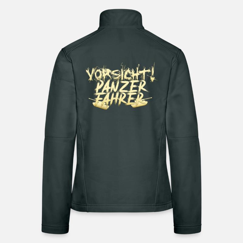 Panzer Fahrer Frauen Softshelljacke