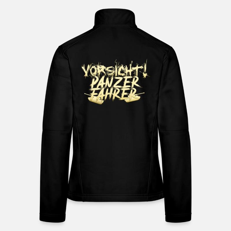 Panzer Fahrer Frauen Softshelljacke