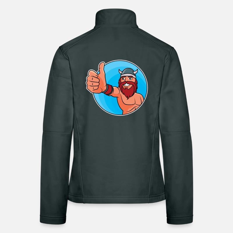 Vikings - thumbs up Women's Softshell Jacket