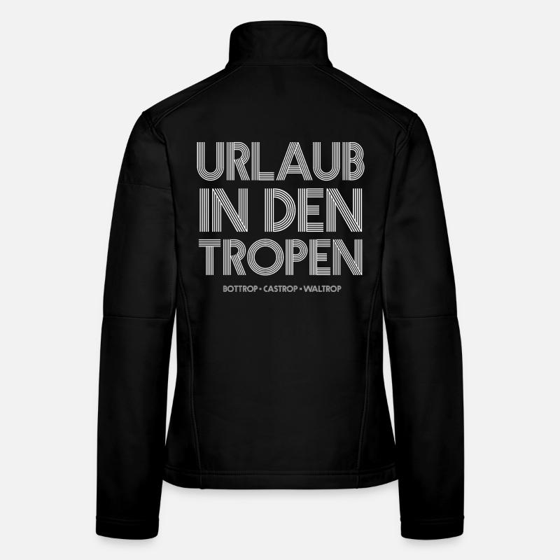 Tropen-Urlaub Bottrop Castrop Waltrop Frauen Softshelljacke