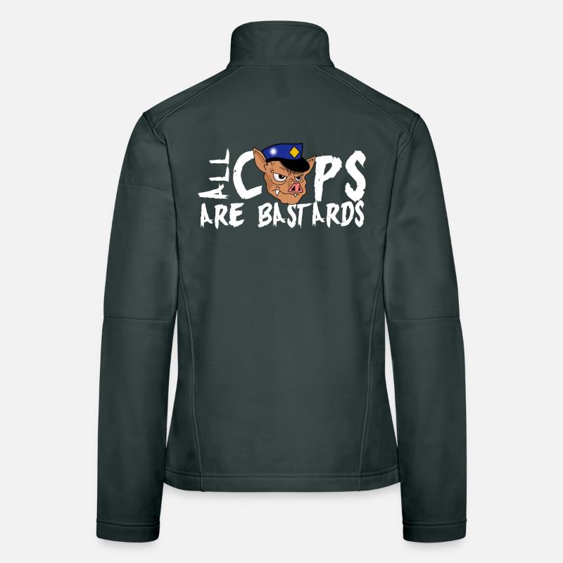 Cops are shit! Women's Softshell Jacket