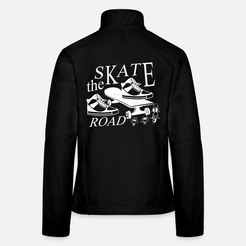 Patineur Veste en tissu softshell Femme