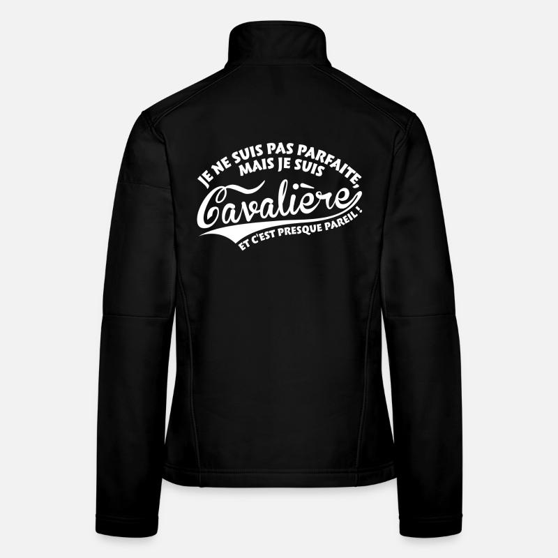 Parfaite Cavalière Veste en tissu softshell Femme