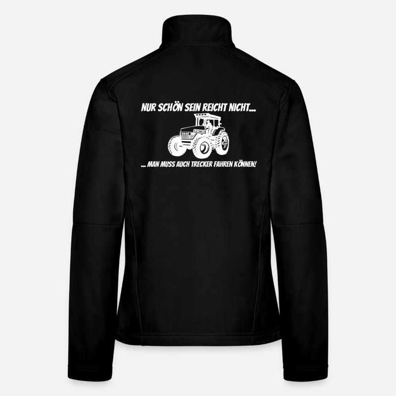 Landwirt Traktor - Statement - Spruch - Geschenk Frauen Softshelljacke