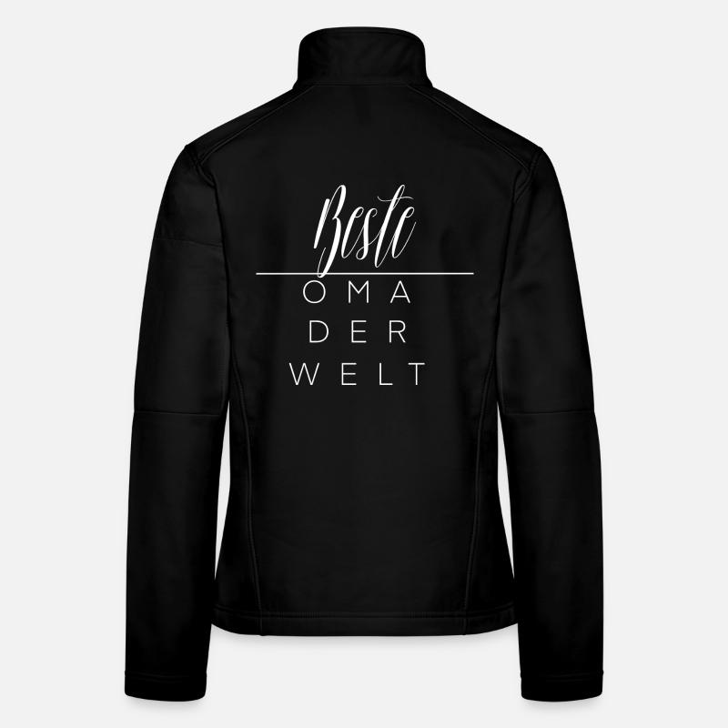 Beste Oma Der Welt Frauen Softshelljacke