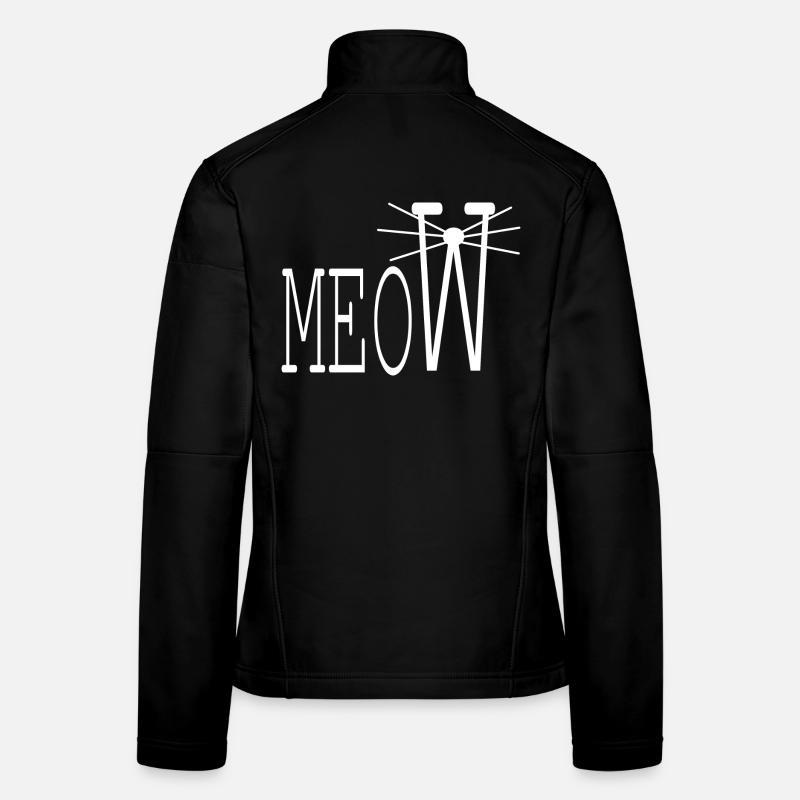 Amis chats Veste en tissu softshell Femme