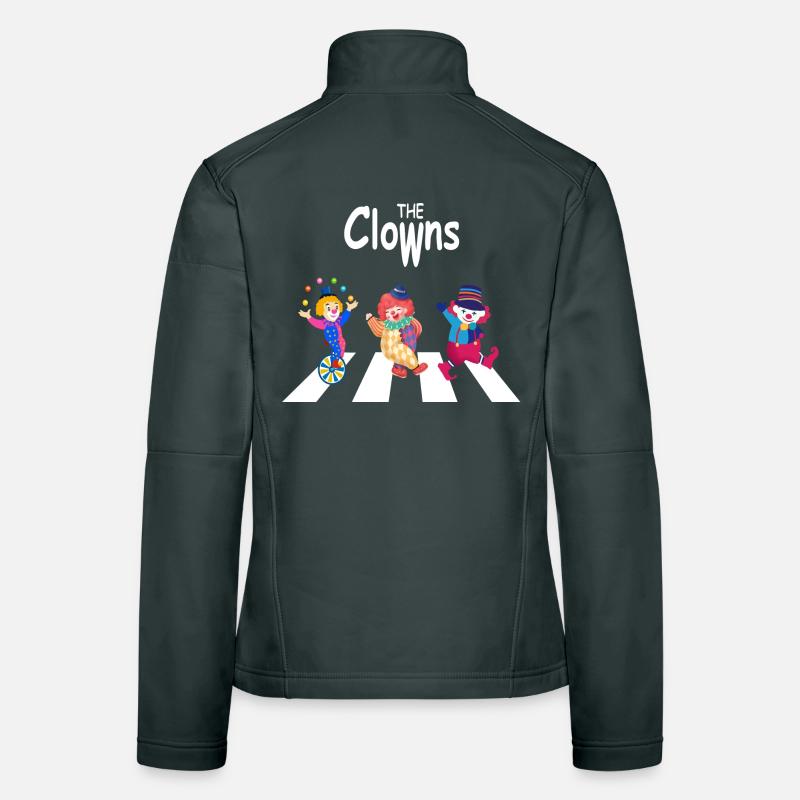 Die Clowns Frauen Softshelljacke