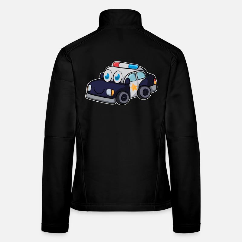 Polizeiauto Frauen Softshelljacke