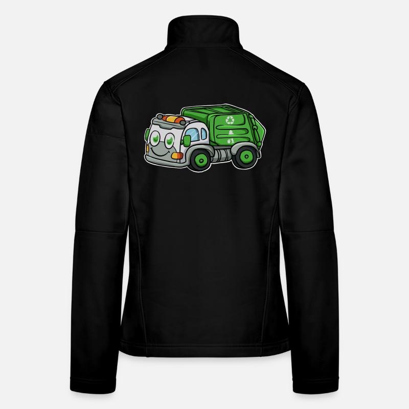 Garbage collection garbage truck Women's Softshell Jacket