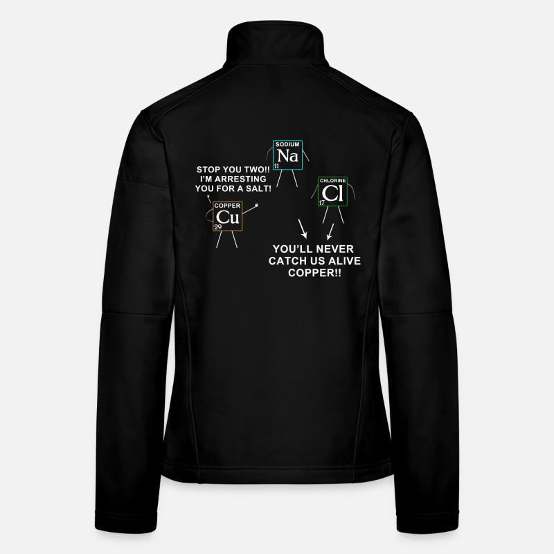 science Veste en tissu softshell Femme