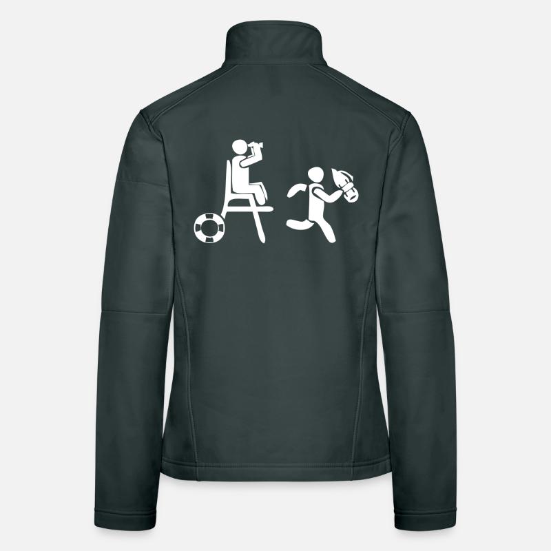 Rettungsschwimmer Frauen Softshelljacke