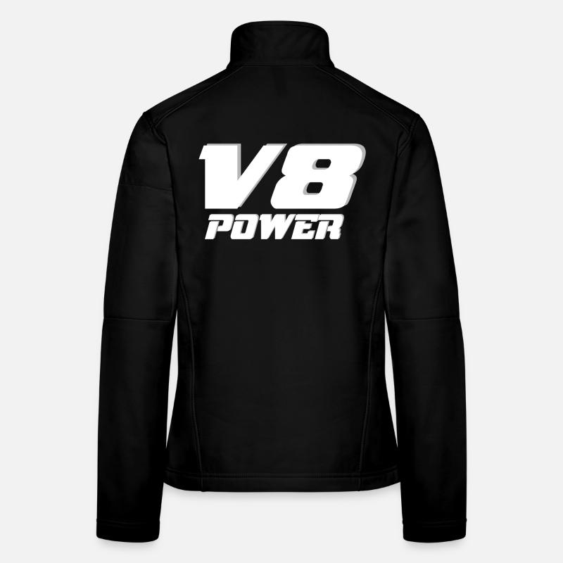 V8 - Women's Softshell Jacket - black