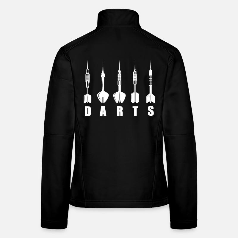 Logo de Dart Darts Darts Veste en tissu softshell Femme