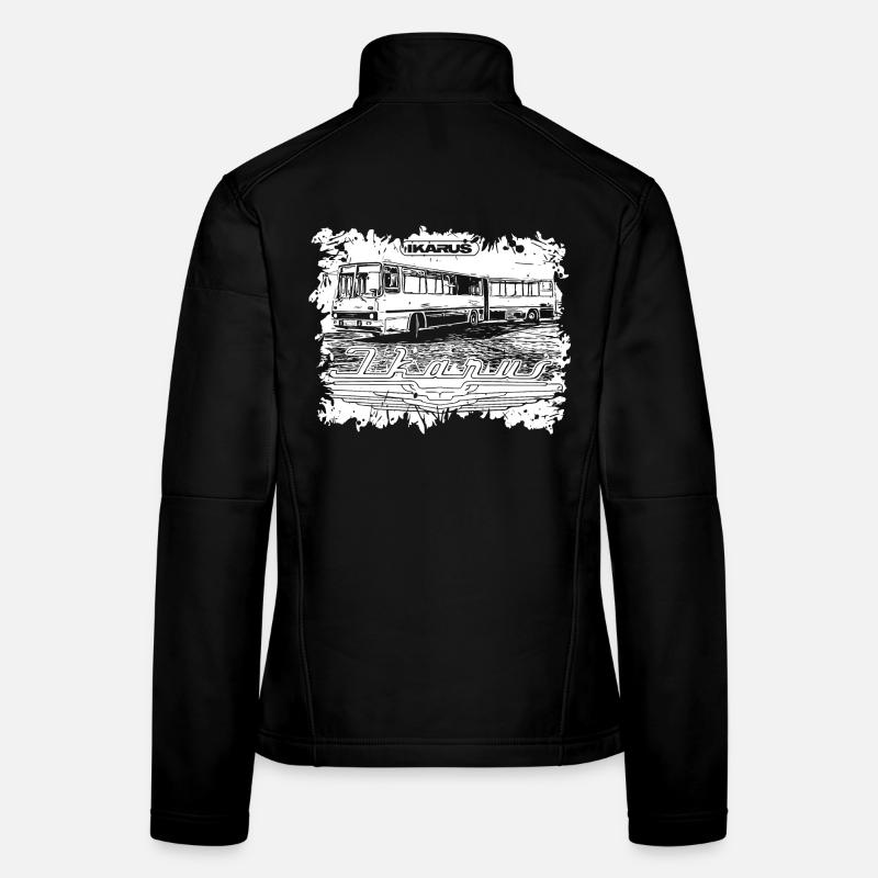 Ikarus Bus articulated bus Women's Softshell Jacket