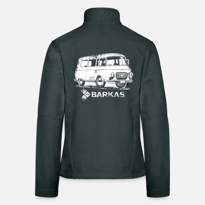 Barkas B1000 white Women's Softshell Jacket