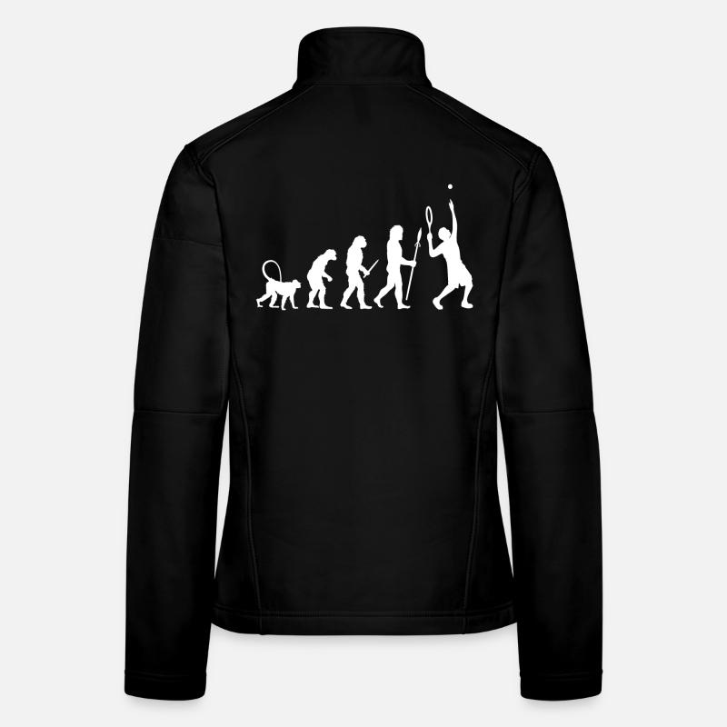 Évolution du tennis Veste en tissu softshell Femme