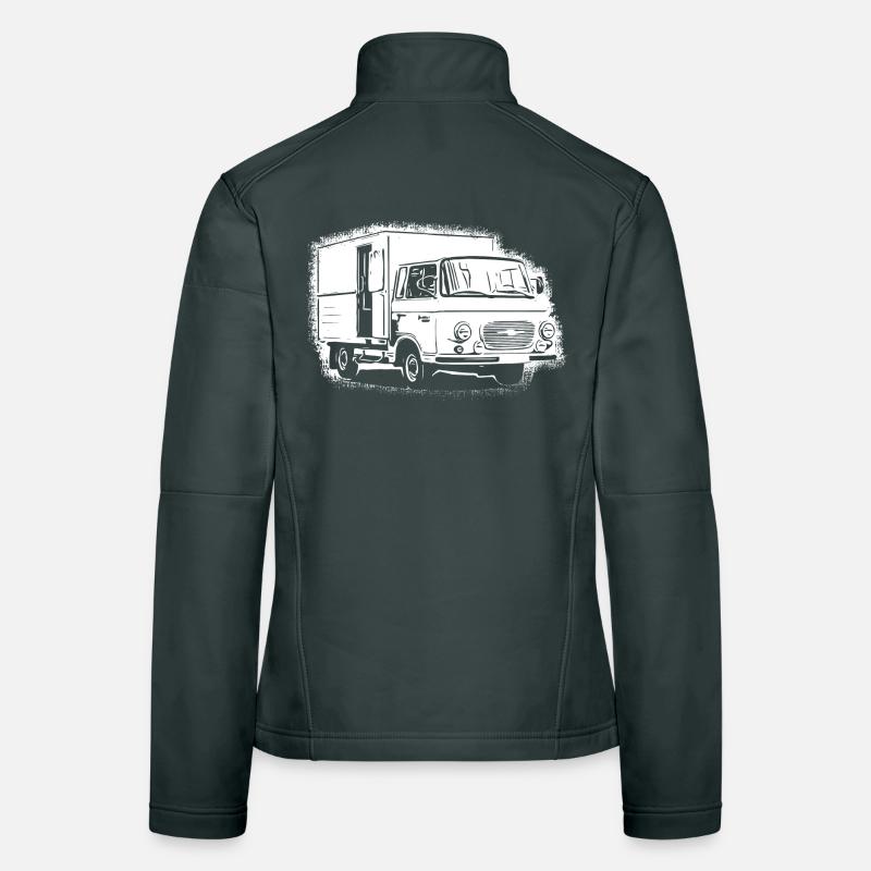 Le panel de Barka van GDR Veste en tissu softshell Femme