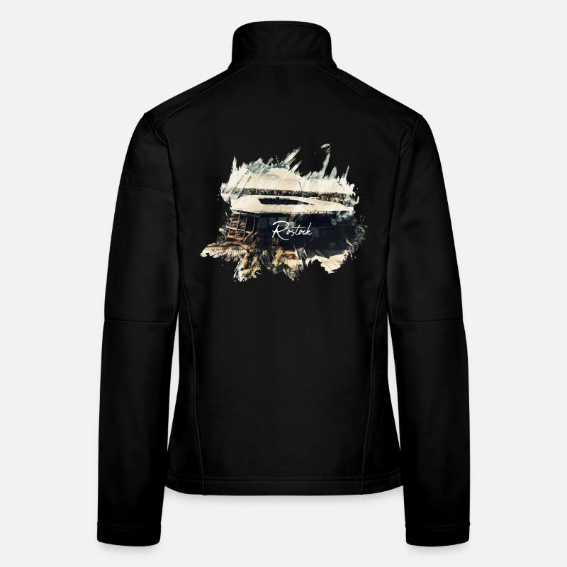 Stade de Rostock Veste en tissu softshell Femme