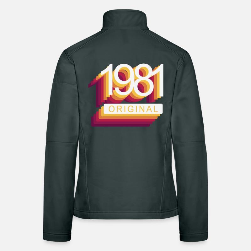 Geboren 1981 Frauen Softshelljacke