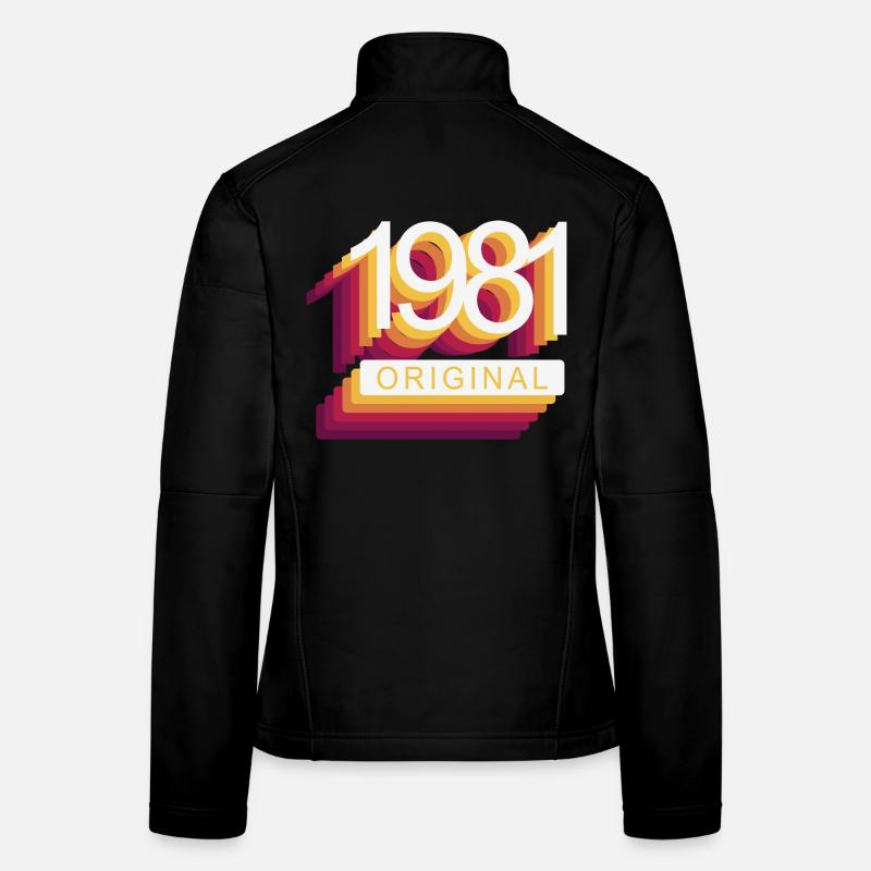 Born in 1981 Women's Softshell Jacket
