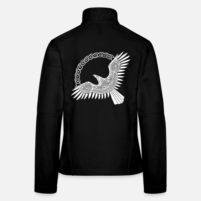 Aigle viking blanc Veste en tissu softshell Femme