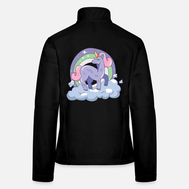 Unicorn on cloud nine Women's Softshell Jacket