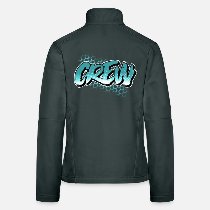 Équipage Veste en tissu softshell Femme