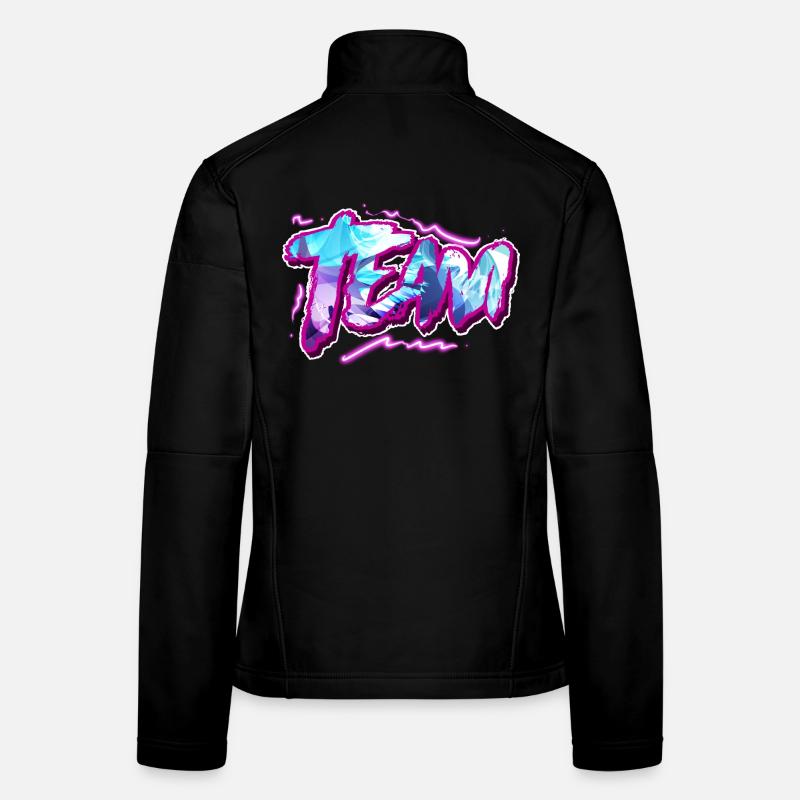 Équipe Veste en tissu softshell Femme