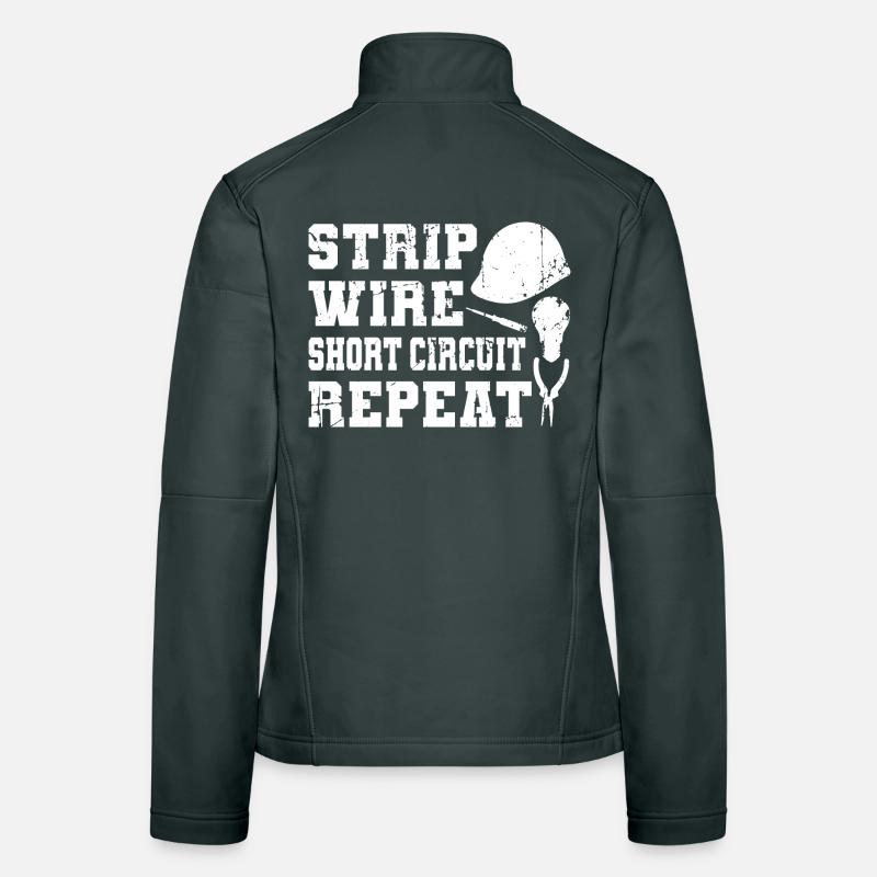 Devis d’ingénieur électricien Veste en tissu softshell Femme