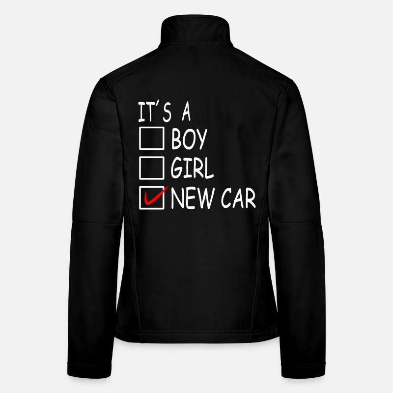 Neues Auto Frauen Softshelljacke