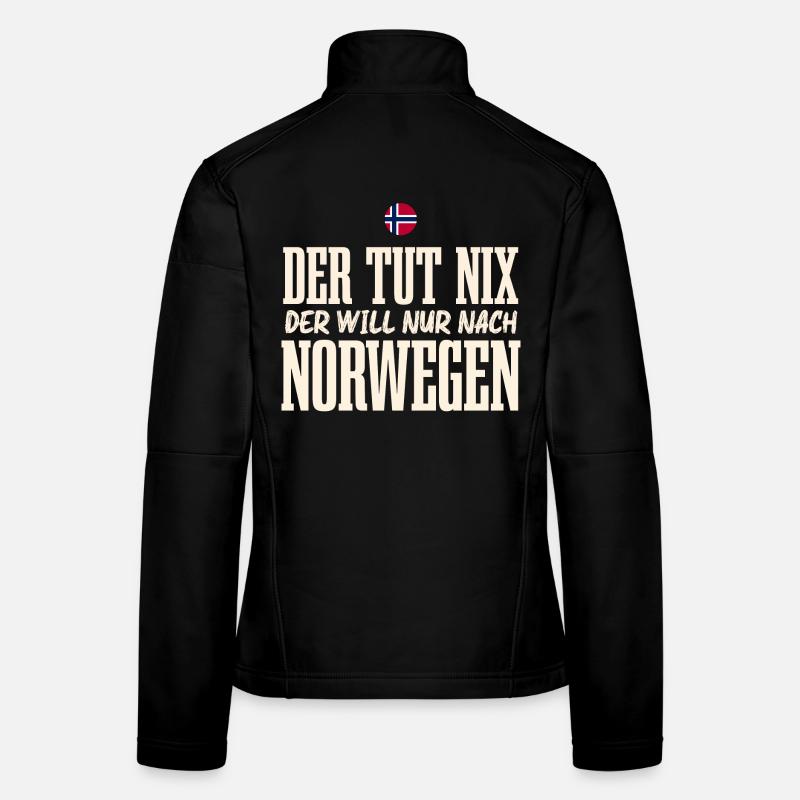 Norwegen Frauen Softshelljacke