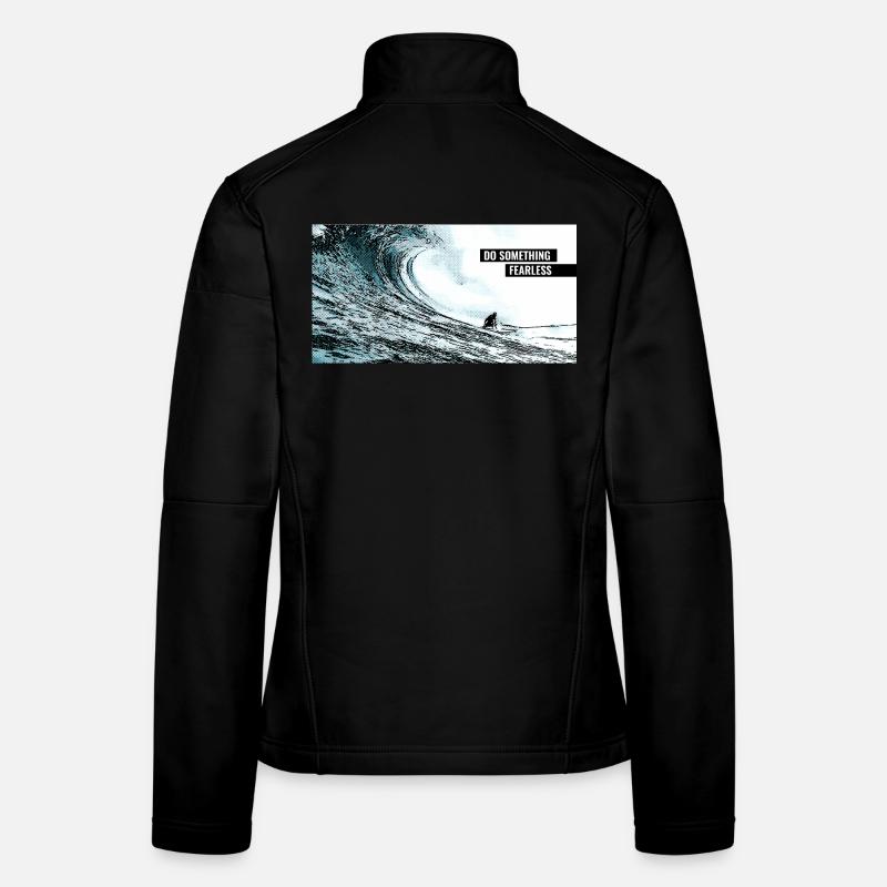 Faites quelque chose d’intrépide Veste en tissu softshell Femme
