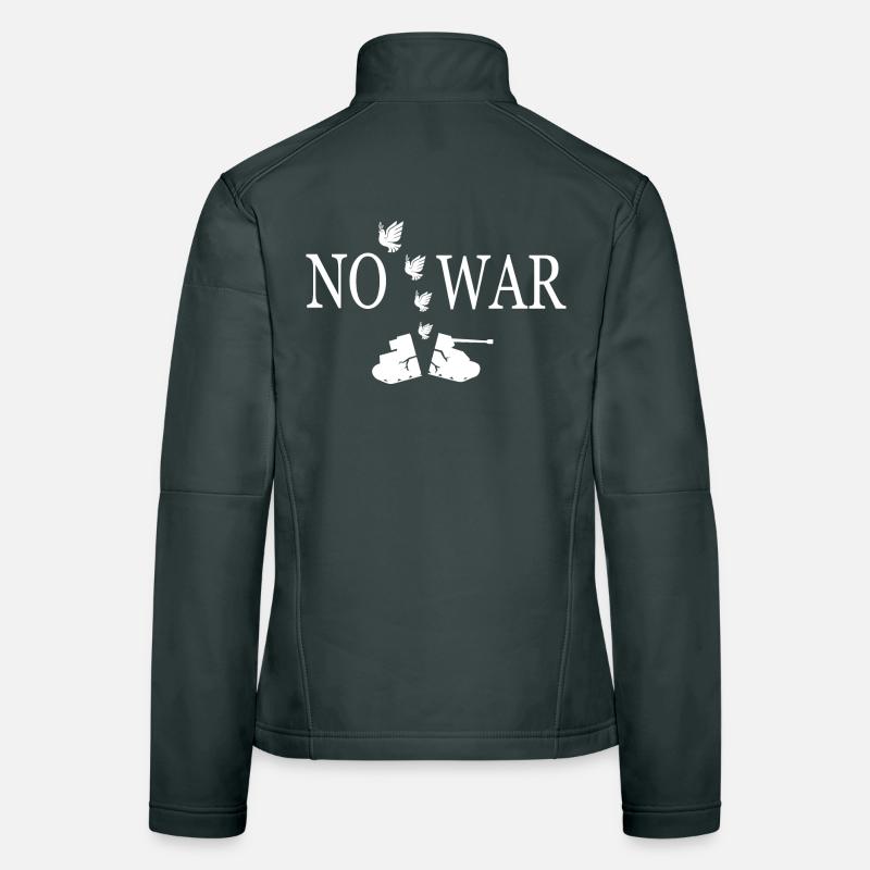 Kein Krieg Frauen Softshelljacke