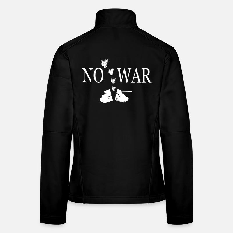 Kein Krieg Frauen Softshelljacke