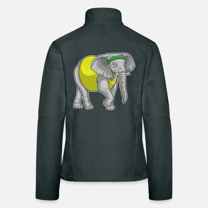 Elephant Jogger Jogging Sport Veste en tissu softshell Femme