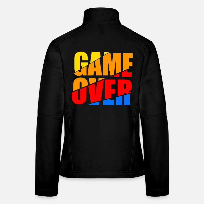 game over Women's Softshell Jacket