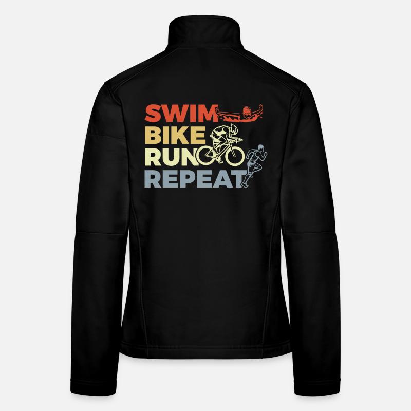 Triathlon Repeat Frauen Softshelljacke
