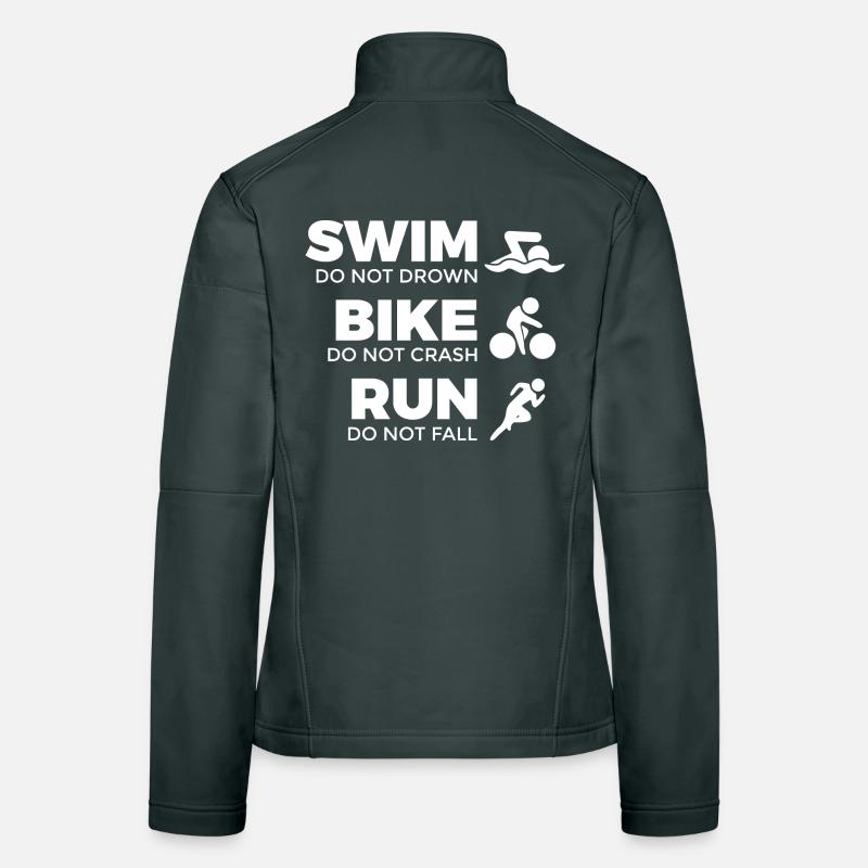 Motivation for triathletes Women's Softshell Jacket