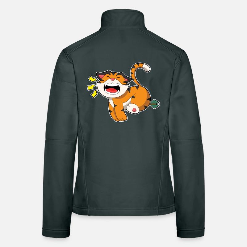 Tiger Pfeil Frauen Softshelljacke