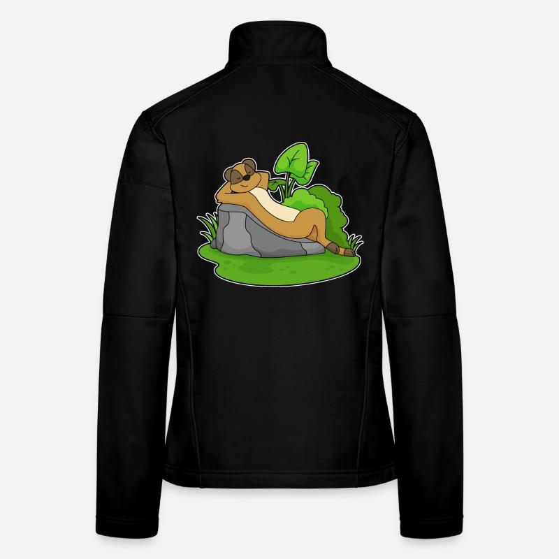 Erdmännchen Entspannen Frauen Softshelljacke