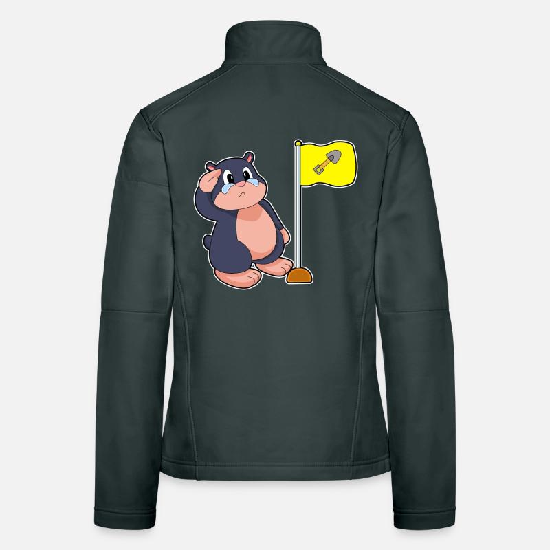 Mole flag Women's Softshell Jacket