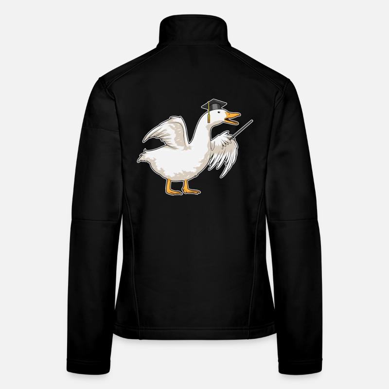 Canard Professeur Cylindre Veste en tissu softshell Femme
