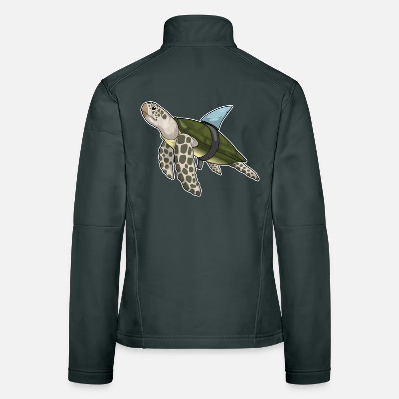 Turtle Shark Fin Women's Softshell Jacket