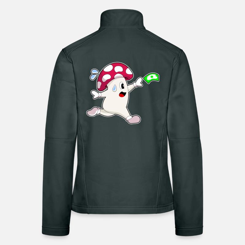 Jogging champignon sport de jogging Veste en tissu softshell Femme